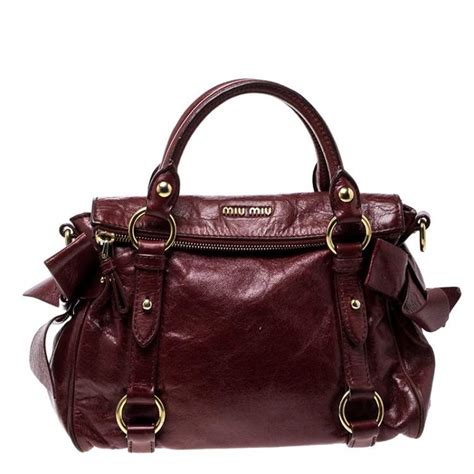 miu miu red vitello bag|miu michael bags for women.